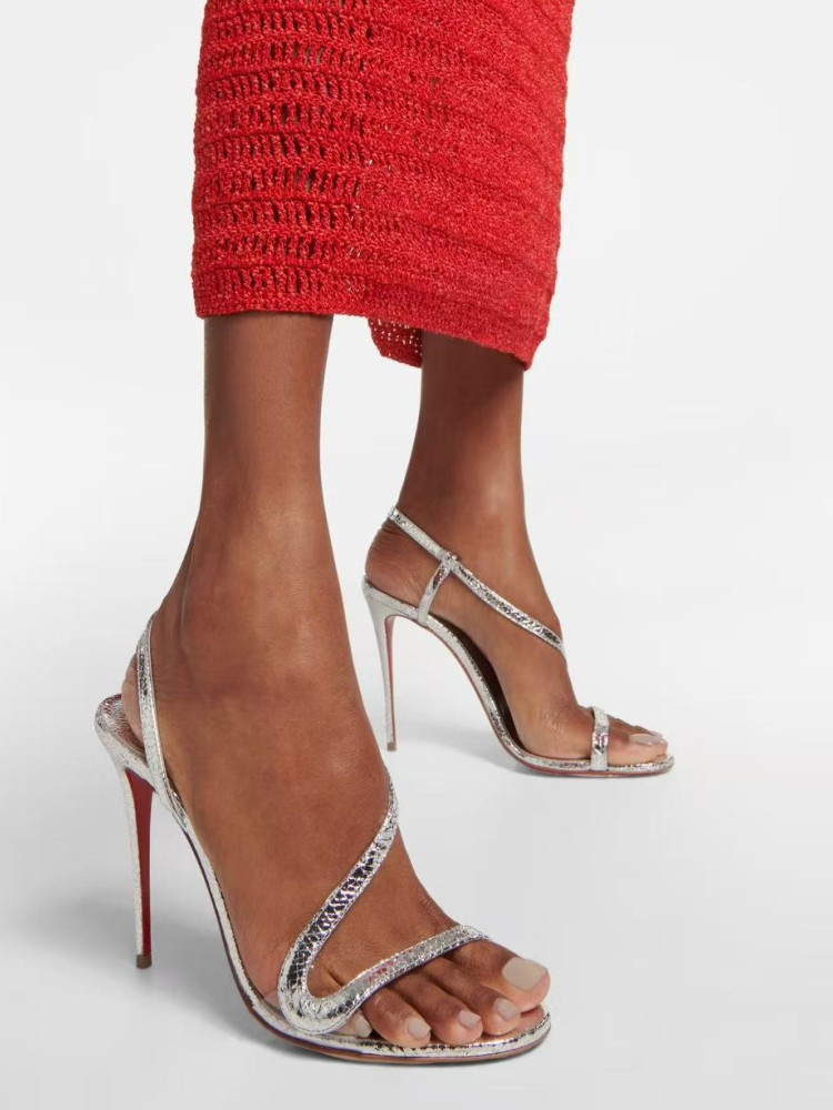 Platform Mule Heel - Ladies' Summer New Multi Color Serpentine