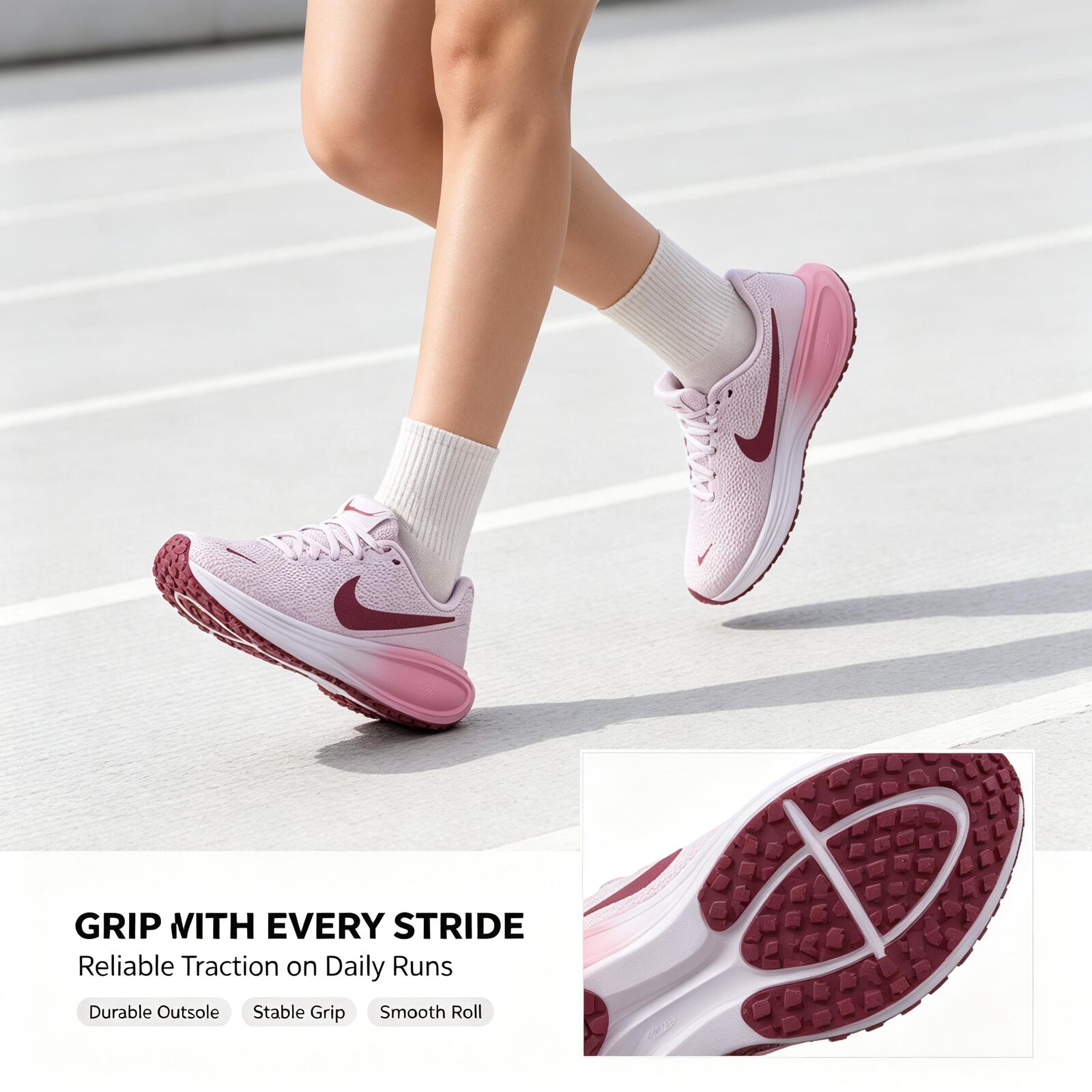Women Shoes Nike - Nike Women Pink Running Shoes Lightweight