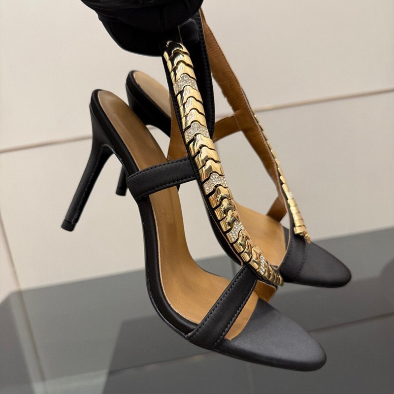 Luxury Rhinestones Sequined Sa - Gladiator Sandal Women ulasan dan harga