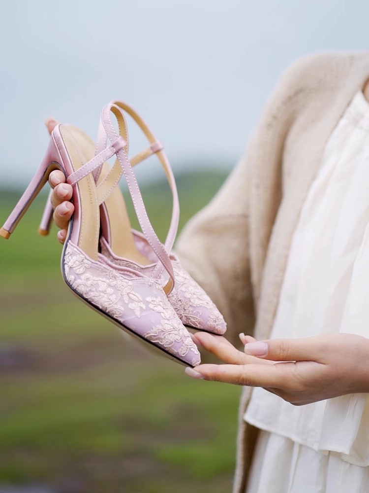 Flat stiletto heels spring and - Pointed Toe Flat ulasan dan harga