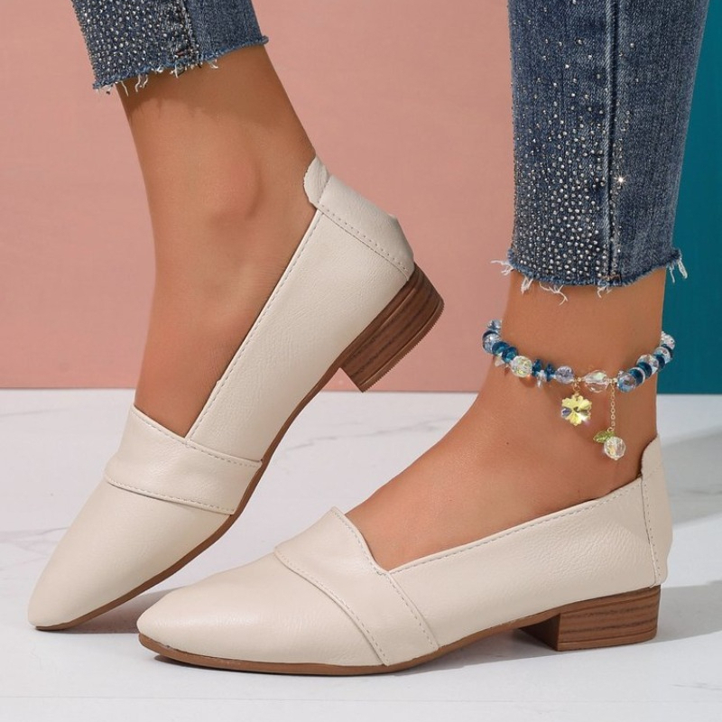 Slip on Shoes Womens Flat Wome - Pointed Toe Flat ulasan dan harga