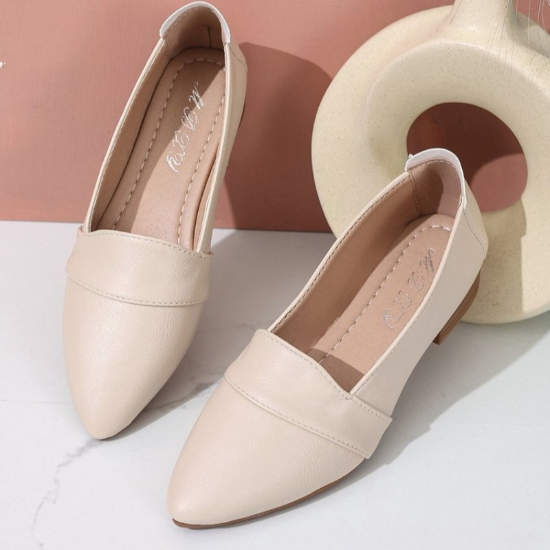 Slip on Shoes Womens Flat Wome - Pointed Toe Flat ulasan dan harga