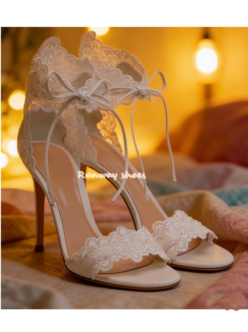Lace Fabric Lace Single Buckle - Gladiator Sandal Women ulasan dan harga