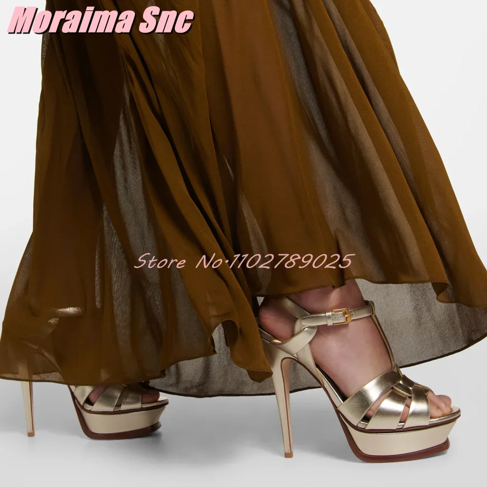 Platform Waeve T-strap Square  - Platform Mule Heel ulasan dan harga