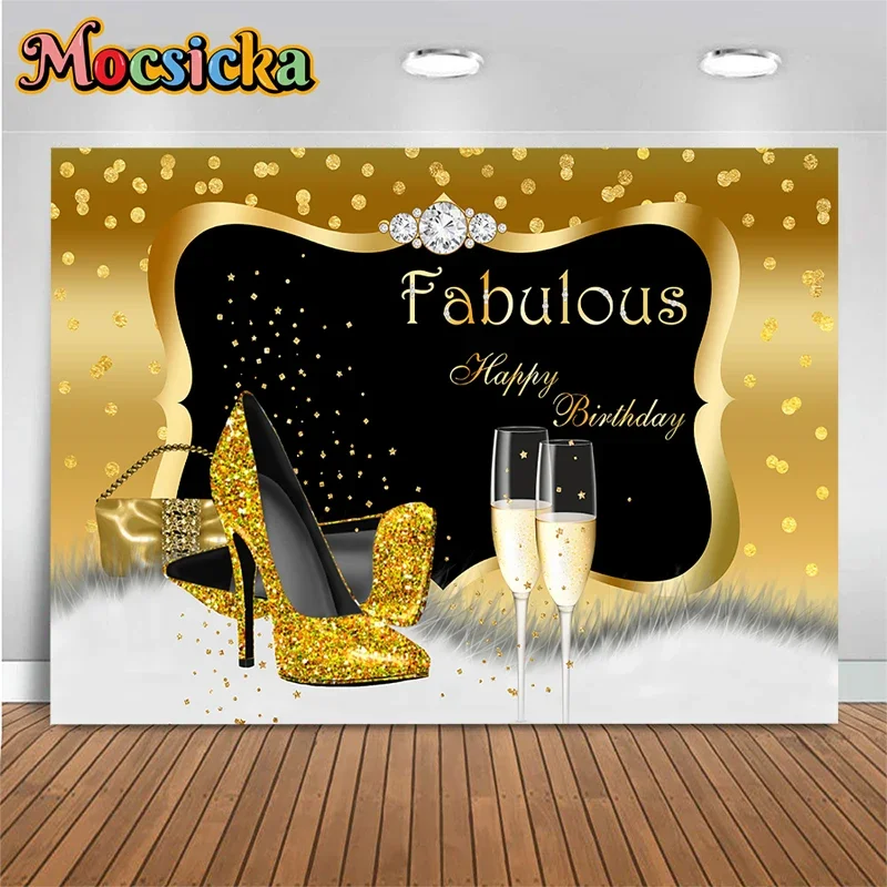 Mocsicka Women Birthday Decora - Ribbon Tie Heel ulasan dan harga