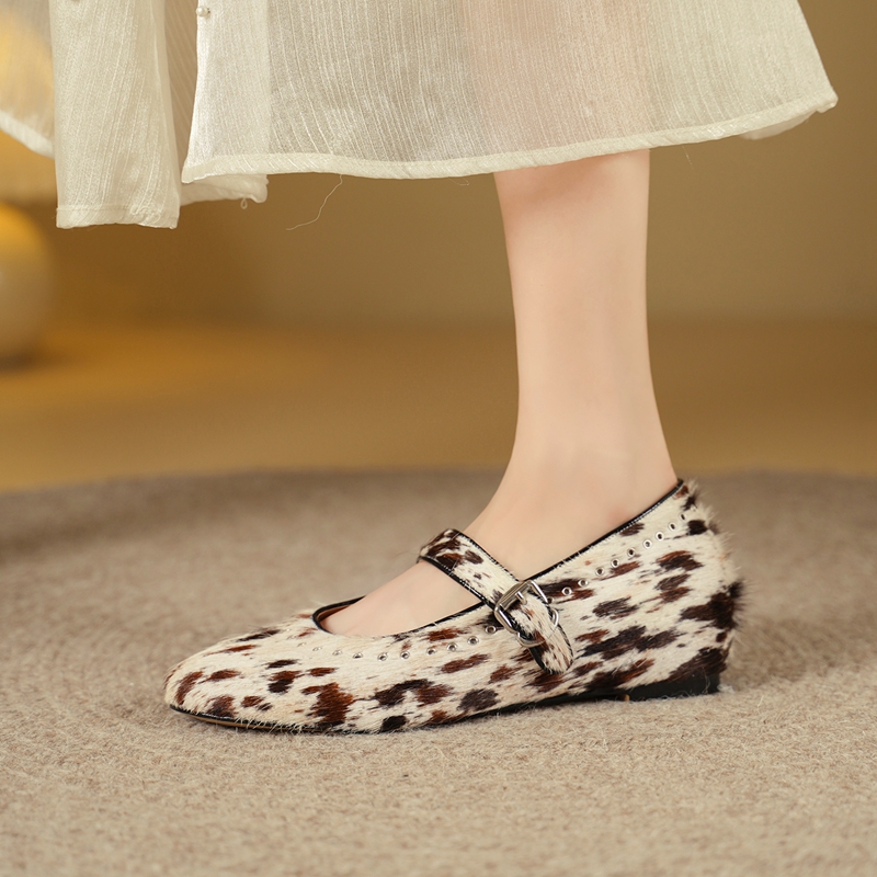 Hot Sale Leopard Horsehair Aut - Women Shoes Mk ulasan dan harga