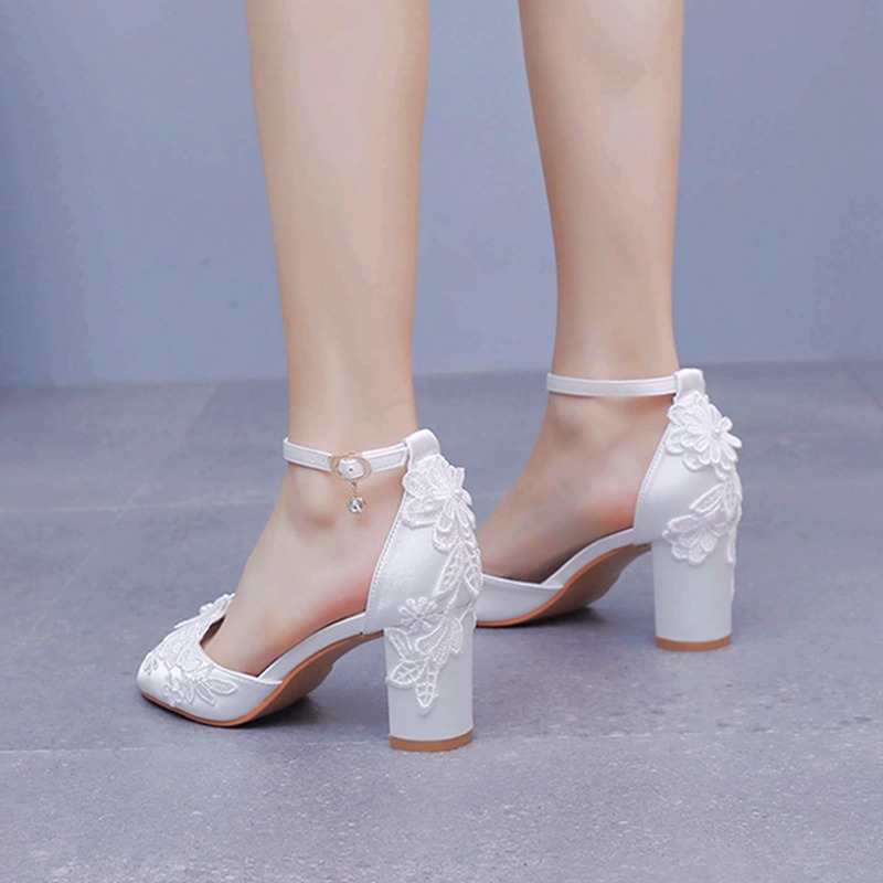 Women White Silk High Heels Su - Gladiator Sandal Women ulasan dan harga