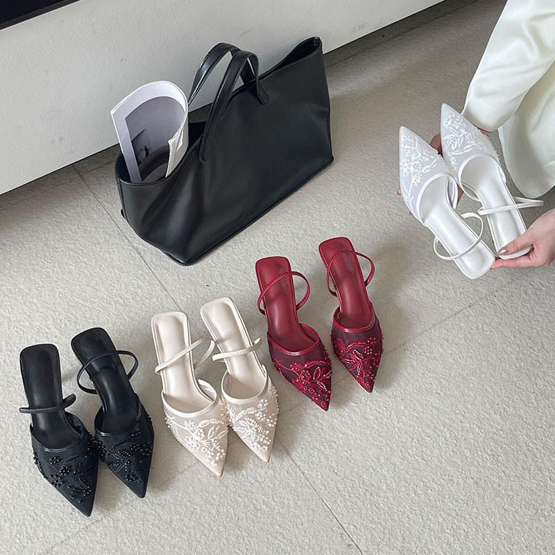 2026 Elegant Slingback Sandals - Women Shoes Brand ulasan dan harga
