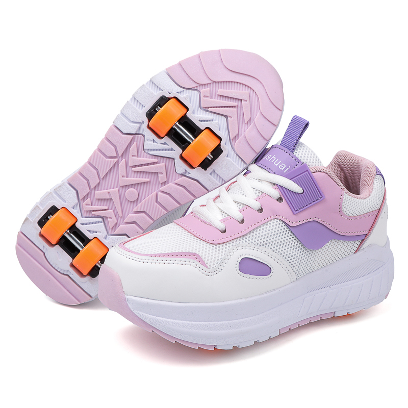 Kids Roller Skates 4 Wheels De - Women'S Shoes ulasan dan harga