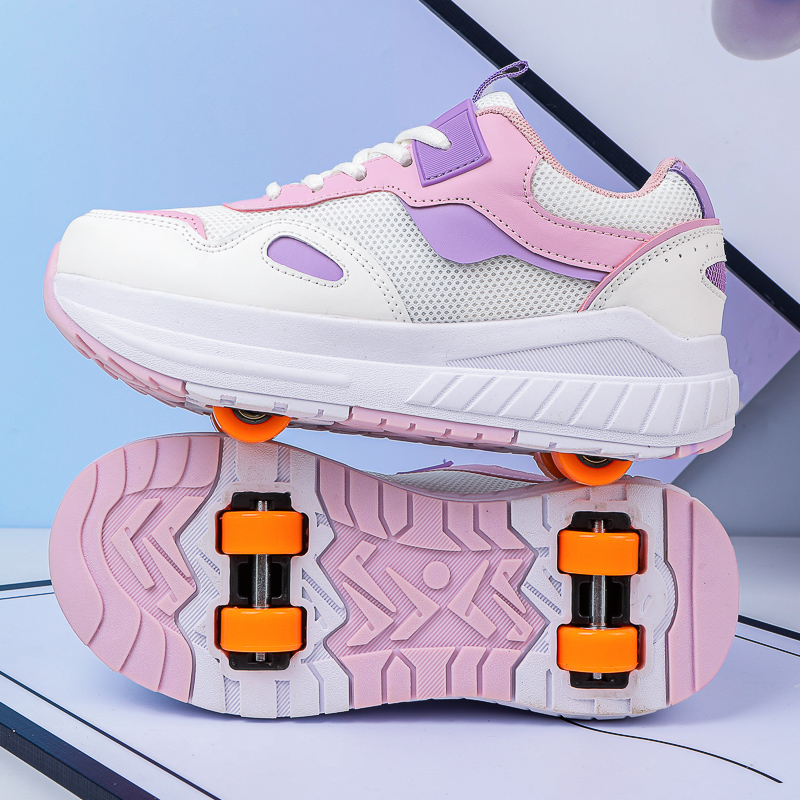 Kids Roller Skates 4 Wheels De - Women'S Shoes ulasan dan harga