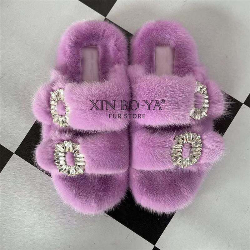 Mink Slippers Winter Women's S - Women Shoes Mk ulasan dan harga
