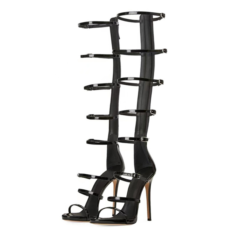 Summer Women's Cool Boots New  - High Knee Heel Boots ulasan dan harga