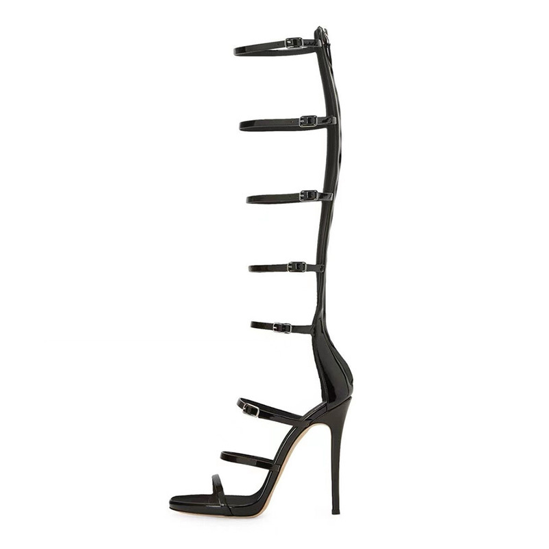 Summer Women's Cool Boots New  - High Knee Heel Boots ulasan dan harga