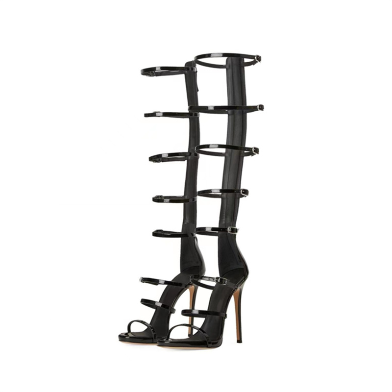 Summer Women's Cool Boots New  - High Knee Heel Boots ulasan dan harga