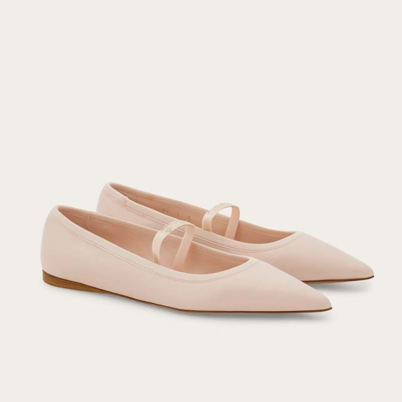 Women Ballet Flat Shoes Child  - Ribbon Tie Heel ulasan dan harga