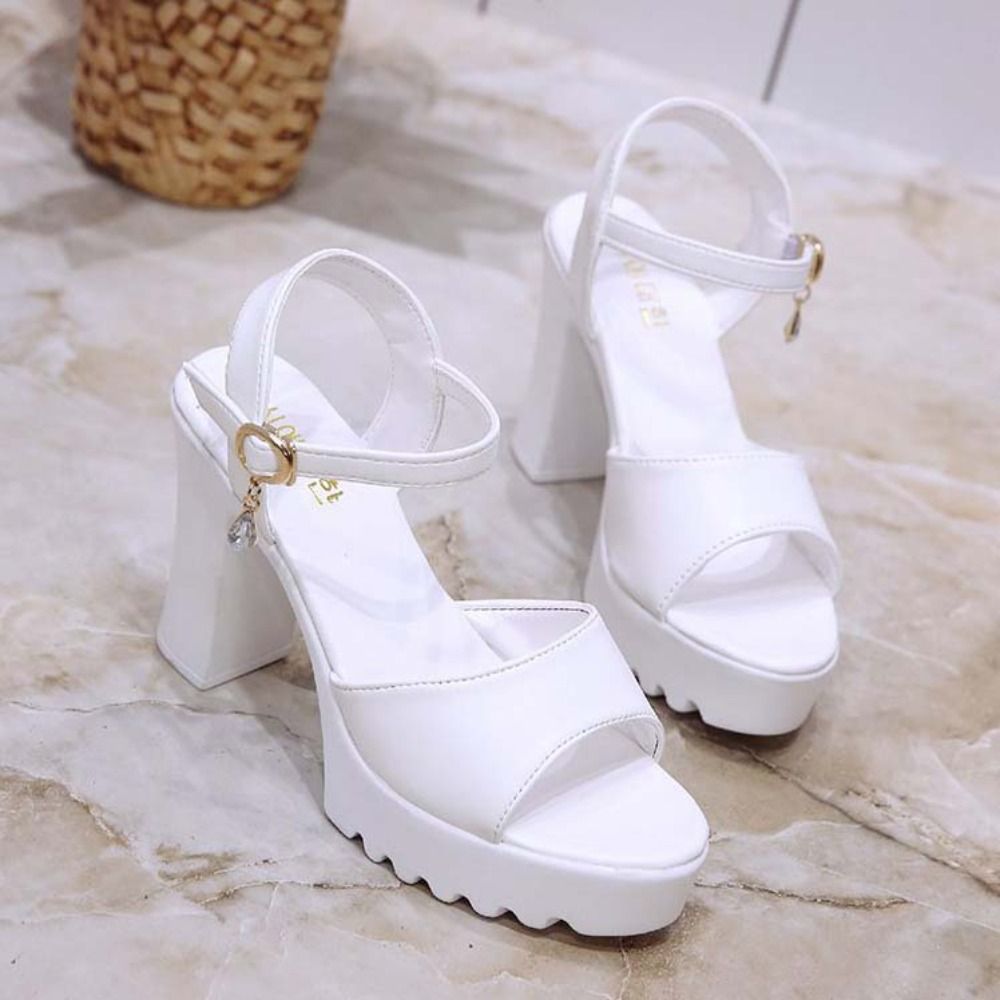Fashion Fish Mouth High Heel S - Jelly Sandal Women ulasan dan harga