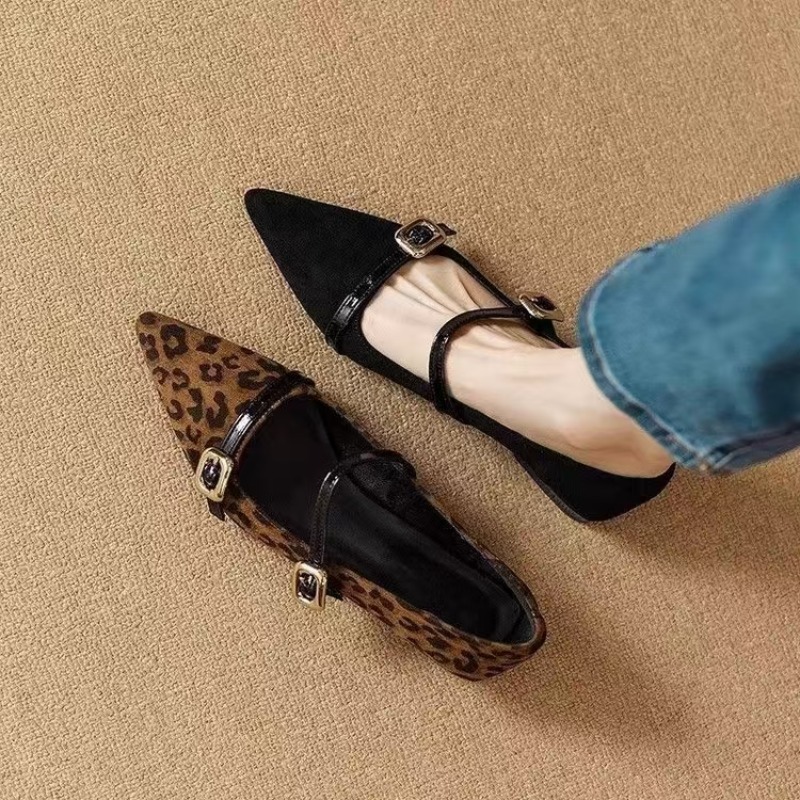 Women Pointed Toe Flats, Leopa - Pointed Toe Flat ulasan dan harga