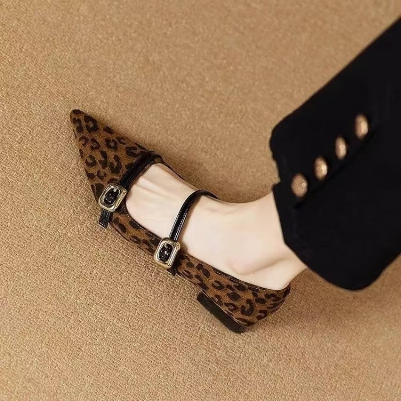 Women Pointed Toe Flats, Leopa - Pointed Toe Flat ulasan dan harga