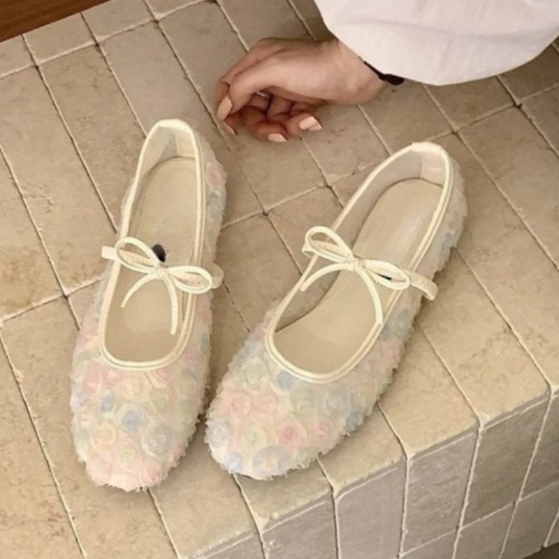 Gentle New Chinese Rose Mesh M - Women'S Shoes Round Toe ulasan dan harga