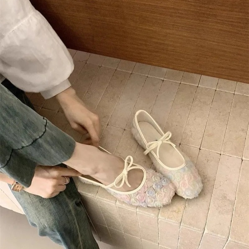 Gentle New Chinese Rose Mesh M - Women'S Shoes Round Toe ulasan dan harga