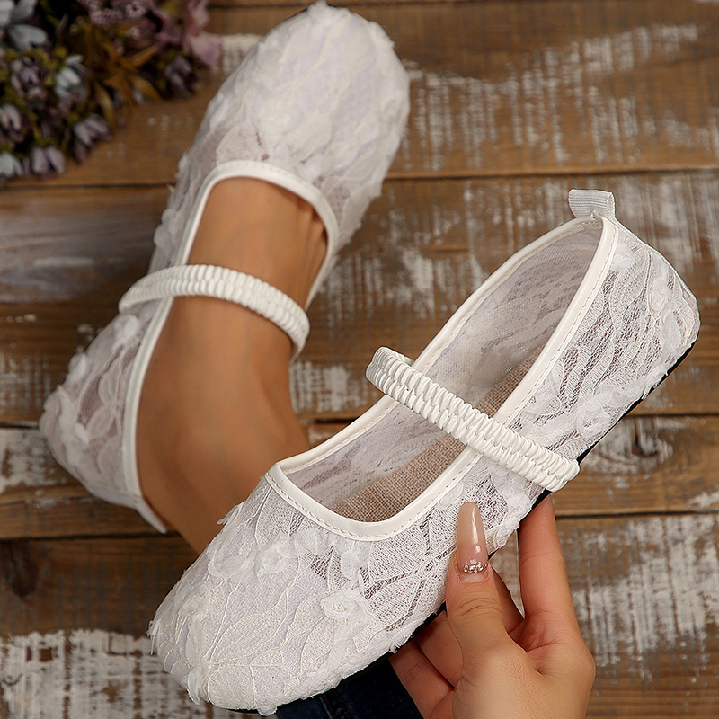 Woman Shoes Breathable Mesh Fl - Women'S Shoes Round Toe ulasan dan harga