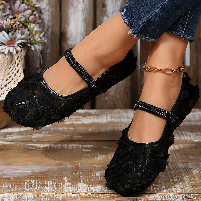Woman Shoes Breathable Mesh Fl - Women'S Shoes Round Toe ulasan dan harga
