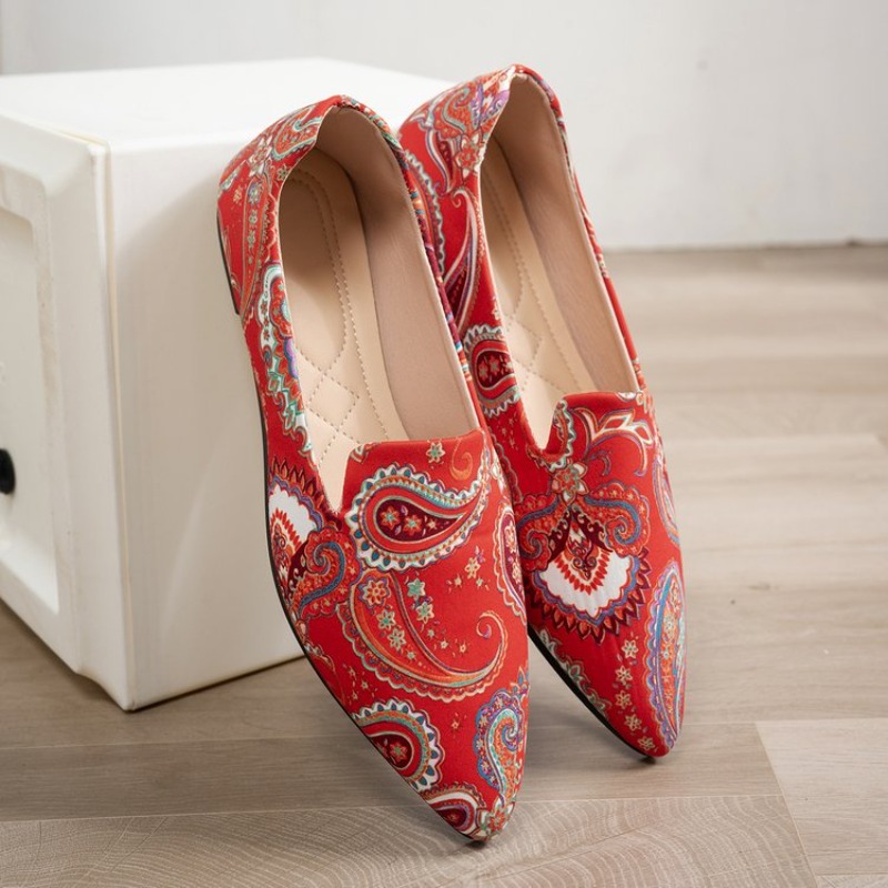 New Autumn Women's Shoes Casua - Pointed Toe Flat ulasan dan harga