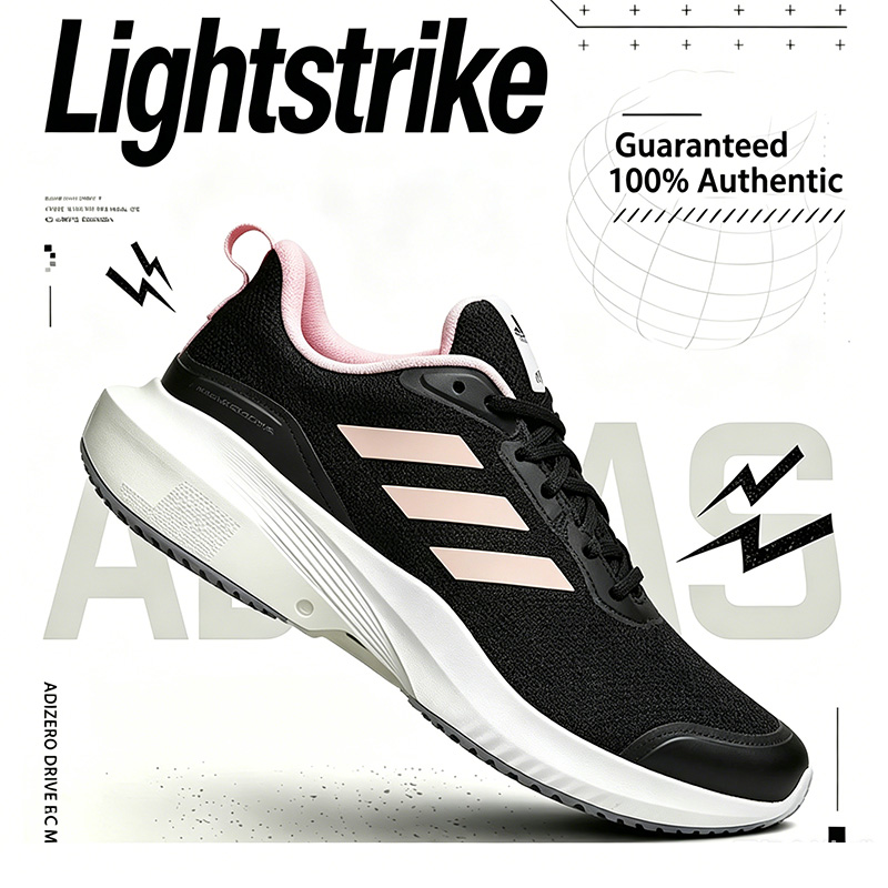 Adidas Ladies Breathable Mesh  - Women'S Shoes Pink Adidas ulasan dan harga