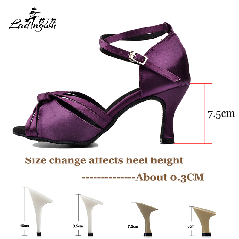 Ladingwu  Purple Ribbon Knot L - Women'S Shoes Z ulasan dan harga